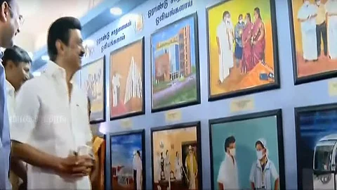 வ.உ.சி மைதானத்தில் ‘பொருநை’ அகழ்வாராய்ச்சி கண்காட்சி - துவக்கி வைத்து பார்வையிட்ட முதலமைச்சர் ஸ்டாலின்