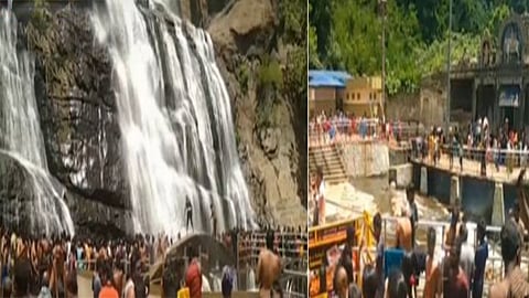 கோடை விடுமுறை.. சுற்றுலா தளங்களில் குவிந்த சுற்றலாப் பயணிகள்!!