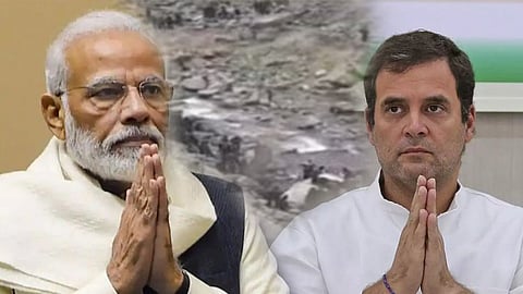 லடாக்கில் ராணுவ வாகனம் ஆற்றில் கவிழ்ந்து விபத்து.. 7 ராணுவ வீரர்கள் உயிரிழந்த பரிதாபம் - பிரதமர் மோடி, ராகுல் காந்தி இரங்கல்