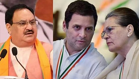 நேஷனல் ஹெரால்டு வழக்கு; காங்கிரஸ் குற்றச்சாட்டிற்கு பாஜக தேசிய தலைவர் ஜே.பி.நட்டா பதிலடி !