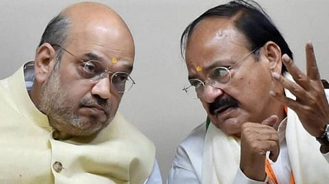 குடியரசு தலைவர் தேர்தல் - வெங்கையா நாயுடு, அமித் ஷா ஆலோசனை!