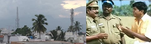 "கிணத்தை காணோம் மாதிரி செல்போன் டவர்களை காணோம்" - தேடுதல் வேட்டையில் போலீசார்!!