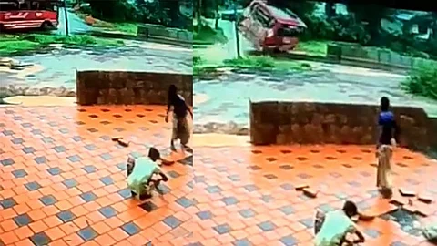 ஆட்டோவை முந்த முயன்று கவிழ்ந்த பேருந்து.. செவிலியர் பலியான பரிதாபம்!!