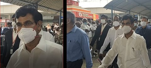 செஸ் ஒலிம்பியாட் போட்டிக்காக பல்வேறு சிறப்பு ஏற்பாடுகள்.. சென்னை  விமான நிலையத்தில் இறையன்பு தலைமையிலான குழு ஆய்வு!!