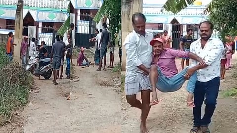 கிருஷ்ணகிரி: கட்டையால் மருமகனின் மண்டையை உடைத்த மாமியார்.. பரபரப்பு சம்பவம்!!