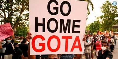 தலைநகர் கொழும்புவில் ராணுவத்தை களமிறக்கியுள்ள கோத்தபய ராஜபக்சே!