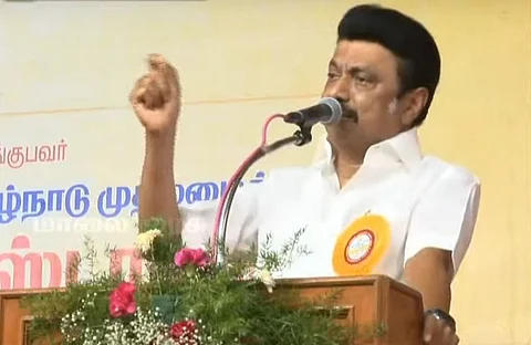 ஆன்மீகத்தை வைத்து அரசியல் செய்வோர் ஆன்மீகவாதிகள் இல்லை - மு.க.ஸ்டாலின் உரை!