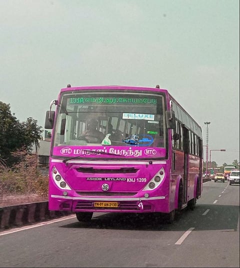 தமிழ்நாட்டின் சாலைகளில் இனி பிங்க் பேருந்துகள்; மகளிருக்கான பிரத்யேக இலவச கட்டண பெருந்துகள்: