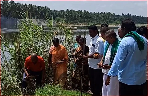 கிருஷ்ணகிரி : விவசாயிகள் சார்பில் ஆயிரம் பனை விதைகள் நடவு செய்யும் விழா..!