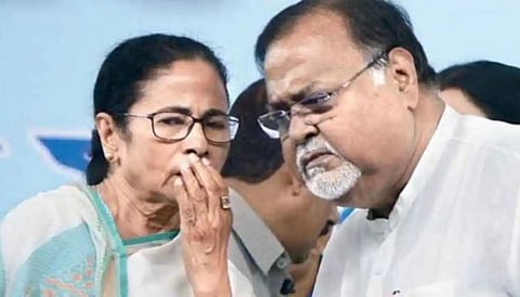 மம்தாவால் கைவிடப்பட்ட பார்த்தா.....