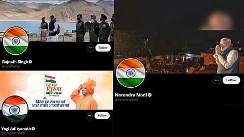 ட்விட்டரில் சுயவிவர படத்தை மாற்றிய மோடி......