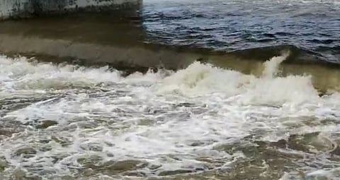 வராக நதியில் வெள்ளப்பெருக்கு... பொதுமக்களுக்கு எச்சரிக்கை!