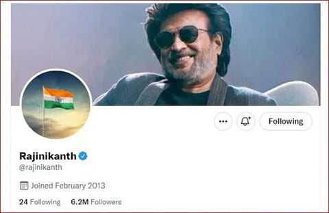 ட்விட்டரில் டிபி மாற்றி நெட்டிசன்களால் கலாய் வாங்கும் சூப்பர் ஸ்டார்!