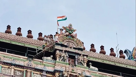 சிதம்பரம் நடராஜர் கோவிலில் சுதந்திர தின விழா!