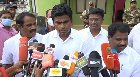 எங்களுடன் கூட்டணி வைக்க ஒரு தகுதி வேண்டும்....அது திமுகவிடம் இல்லை - அண்ணாமலை விமர்சனம்!