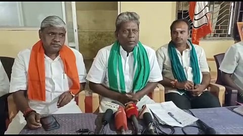 விழுப்புரம் : " விதைகள் பற்றாக்குறையை போக்க அரசு நடவடிக்கை எடுக்க வேண்டும் " - பாஜக விவசாய அணி