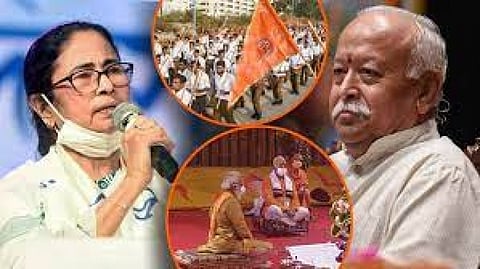 ஆர்எஸ்எஸ் பக்கம் சாயும் மம்தா...!!!! நிதின் கட்காரியை ஆதரிக்கும் நோக்கமா??