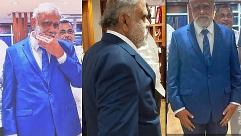 கோட் சூட்டில் லண்டன் பறந்த அமைச்சர்...வேற லெவலில் ட்ரெண்டாகும் போட்டோஸ்...!ஏன் தெரியுமா?