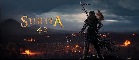 வெளியானது சூர்யா 42 மோஷன் போஸ்டர்....! வியப்பில் ரசிகர்கள்...!