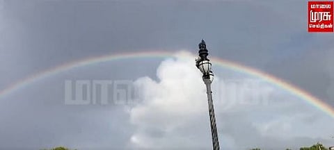 மகாராணி எலிசபெத்தின் மறைவு செய்திக்கு முன்பு...வானில் நடந்த மாற்றம்...நெகிழ்ச்சியில் மக்கள்...!