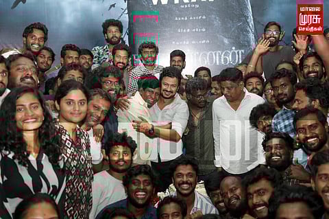 ஷூட்டிங் முடிந்தது, கேக் வெட்டிக் கொண்டாடிய ‘மாமன்னன்’ படக்குழு!!!