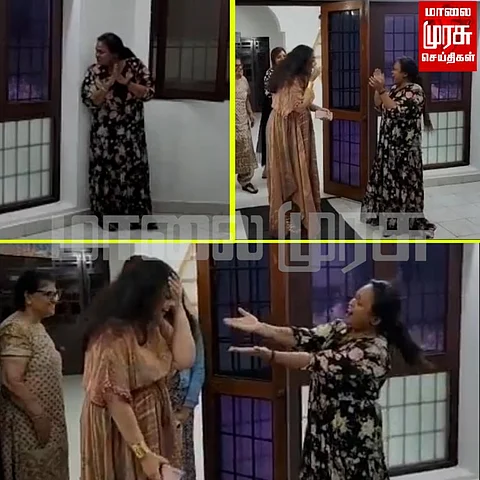 ‘ஆலம்விழுது போல “மீனா” நெஞ்சில் நான் இருப்பேனே!’ - கலா மாஸ்டரின் சர்பிரைஸ்!!!