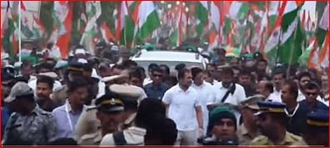 பாரத் ஜோடோ யாத்ரா...19 வது நாள் நடைப்பயணத்தில் ராகுல்...!