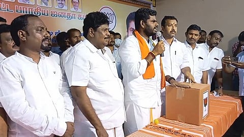 தமிழகத்தை கூறு போடும் திமுக...குற்றம் சாட்டும் அண்ணாமலை!