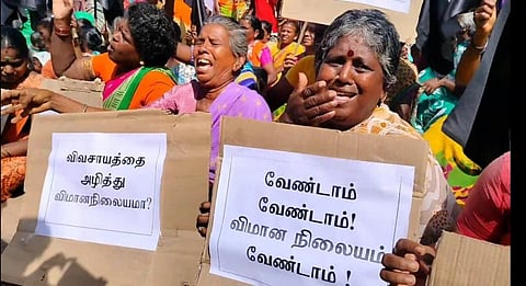 பரந்தூர் விமான நிலையத்திற்கு எதிர்ப்பு; டிச.3-ல் உண்ணாவிரதம் அறிவிப்பு!