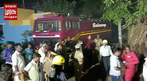 சிலிண்டர் குடோனில் திடீர் தீவிபத்து! 12 காயம்!