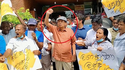 விவசாயிகள் போராட்டத்தில் முன்னாள் அதிபர்...