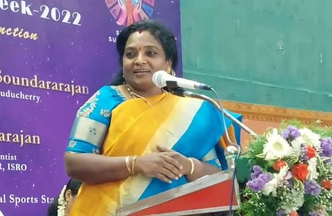 உலக விண்வெளி வார விழா ஆளுநர் தமிழிசை தொடங்கி வைத்தார்!