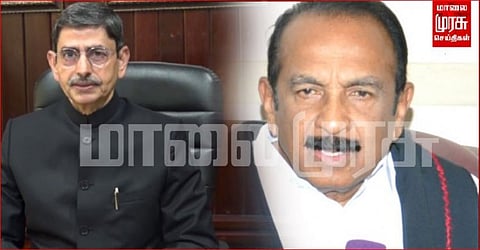 திருக்குறள் பற்றிய ஆழ்ந்த ஞானம் கிடையாது...ஆளுநரை சாடிய வைகோ!