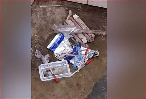 வ.உ.சி. மைதானத்தின் கழிவறையில் ஊக்க மருந்துகள்...விளையாட்டு வீரர்கள் உபயோகித்தார்களா?