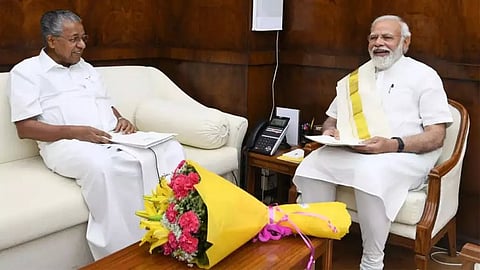 ”இந்தியை திணிக்காதீர்கள்...” பிரதமருக்கு கடிதம் எழுதிய பினராயி விஜயன்..!!!