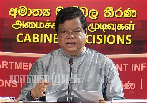 பொருளாதார நெருக்கடிக்கான பொறுப்பை அரசாங்கம் ஏற்காது-அமைச்சரவை செய்தித் தொடர்பாளர்!