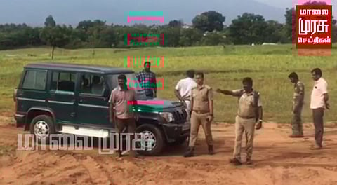 கனிமவளக் கொள்ளை...சிறை பிடிக்கப்பட்ட வாகனம்!