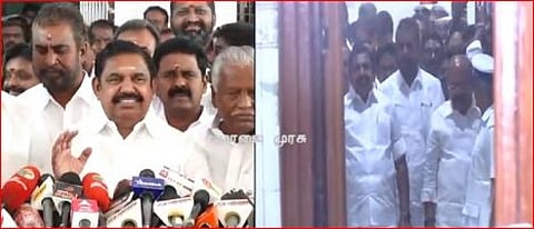 அரசியல் ரீதியாக செயல்படுகிறார் சபாநாயகர்...!ஈபிஎஸ் ஆவேசம்...!