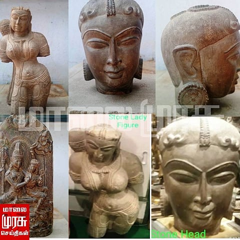 உயர் மதிப்புள்ள பழங்கால சிலைகள் பதுக்கல்...! சிலை கடத்தல் தடுப்புப் பிரிவு போலீசார் பறிமுதல்...!