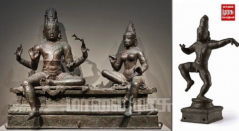 12ம் நூற்றாண்டு சோழ தேசத்து பழமையான சிலைகள் கண்டுபிடிப்பு...