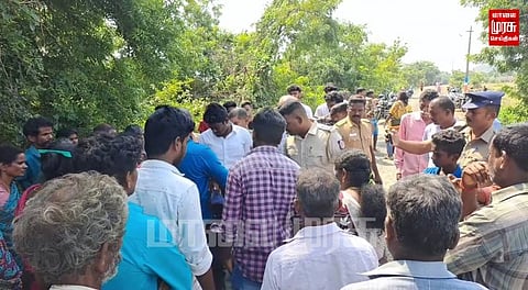 புதைத்த குழந்தை தலை காணவில்லை... கிரகணத்தில் கடத்தப்பட்டதாக தகவல்...