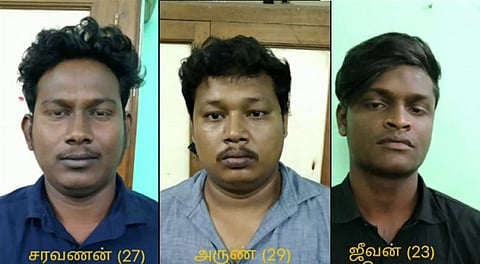 பட்டாசு வெடித்ததில் ஏற்பட்ட தகராறில் மூன்று பேர் கைது...