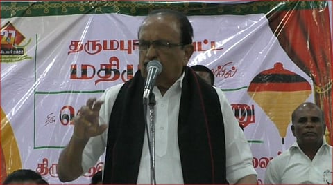 முதலமைச்சருக்கு புகழாரம் சூட்டிய வைகோ...! எதற்காக தெரியுமா?