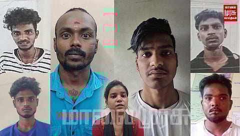 1 பெண் உட்பட, குண்டர் தடுப்பு சட்டத்தின் கீழ் 7 குற்றவாளிகள் கைது...
