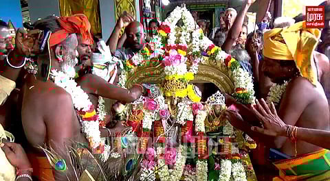 மன்னார்குடியில் சுப்பிரமணிய சுவாமி திருக்கல்யாண உற்சவம்...