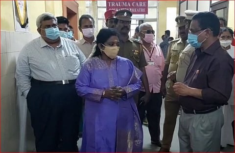 அரசு மருத்துவமனையை ஆய்வு செய்த புதுச்சேரி ஆளுநர்!