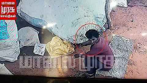 பட்டப்பகலில் கடைக்குள் புகுந்த திருடன்...! கையும் களவுமாக பிடிபட்டு தப்பித்த சம்பவம்...!