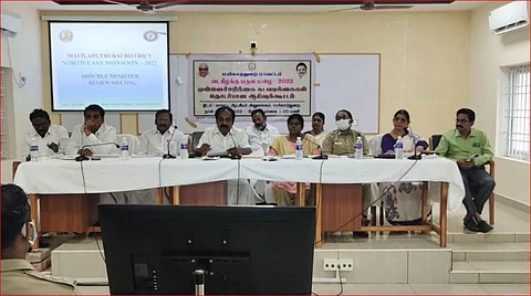 பருவ மழை முன்னெச்சரிக்கை நடவடிக்கைகள் குறித்த கூட்டம்...அமைச்சர் சொன்னது என்ன?
