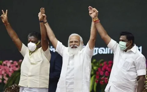 மோடி வருகை...ஓபிஎஸ் ஈபிஎஸ் போட்ட பிளான் நடக்குமா?
