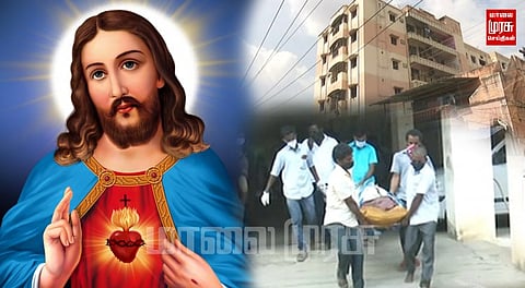 இறந்த மனைவி, இயேசு போல உயிர்த்தெழுவார் என நம்பிய கணவர்...